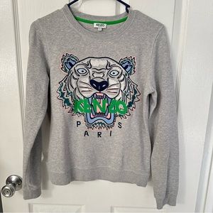 KENZO Women’s Embroidered Logo Sweatshirt size S